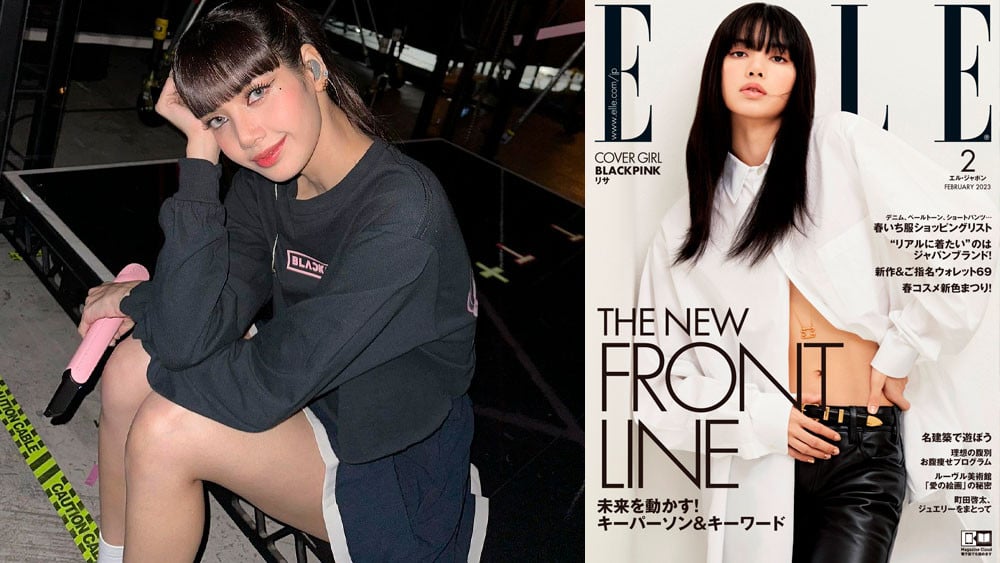 Blackpink Jennie on Cover of Elle Magazine (February 2022 Edition