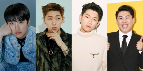 Zico, Crush, Doh Kyung Soo (D.O.), Jannabi, Yang Se Chan