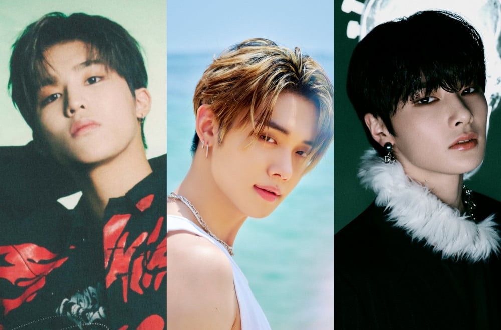 Fourth-generation male Ok-pop idols with fox/wolf-like eyes