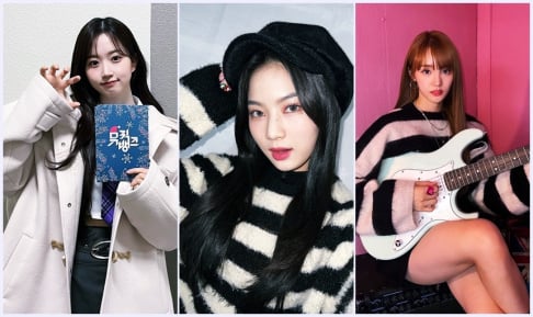 Winter, Kim Chaewon, Minji, NMIXX, Isa, Sieun, Woo!ah!