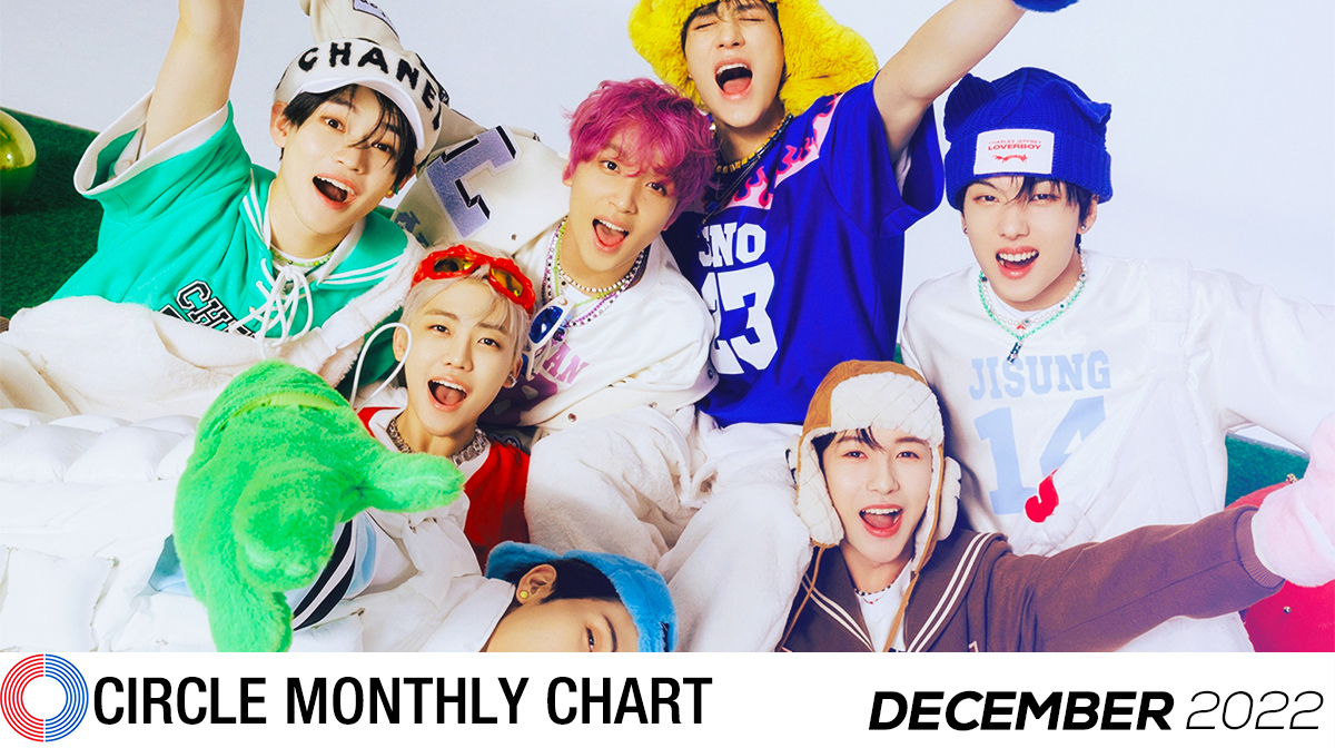 Circle Chart releases chart rankings for the month of December 2022
