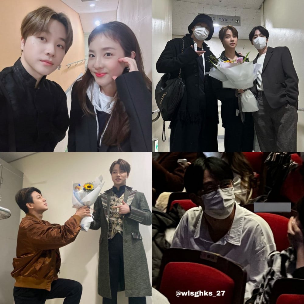 Jinhwan Successfully Finishes His Musical And Receives Warm Support From Ikon Members 2ne1 S Dara Winner S Mino Treasure S Jihoon And Hyunsuk And More Allkpop