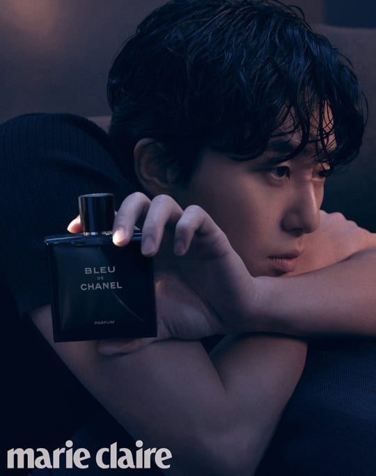 Park Seo Joon shoots a passionate pictorial with Marie Claire