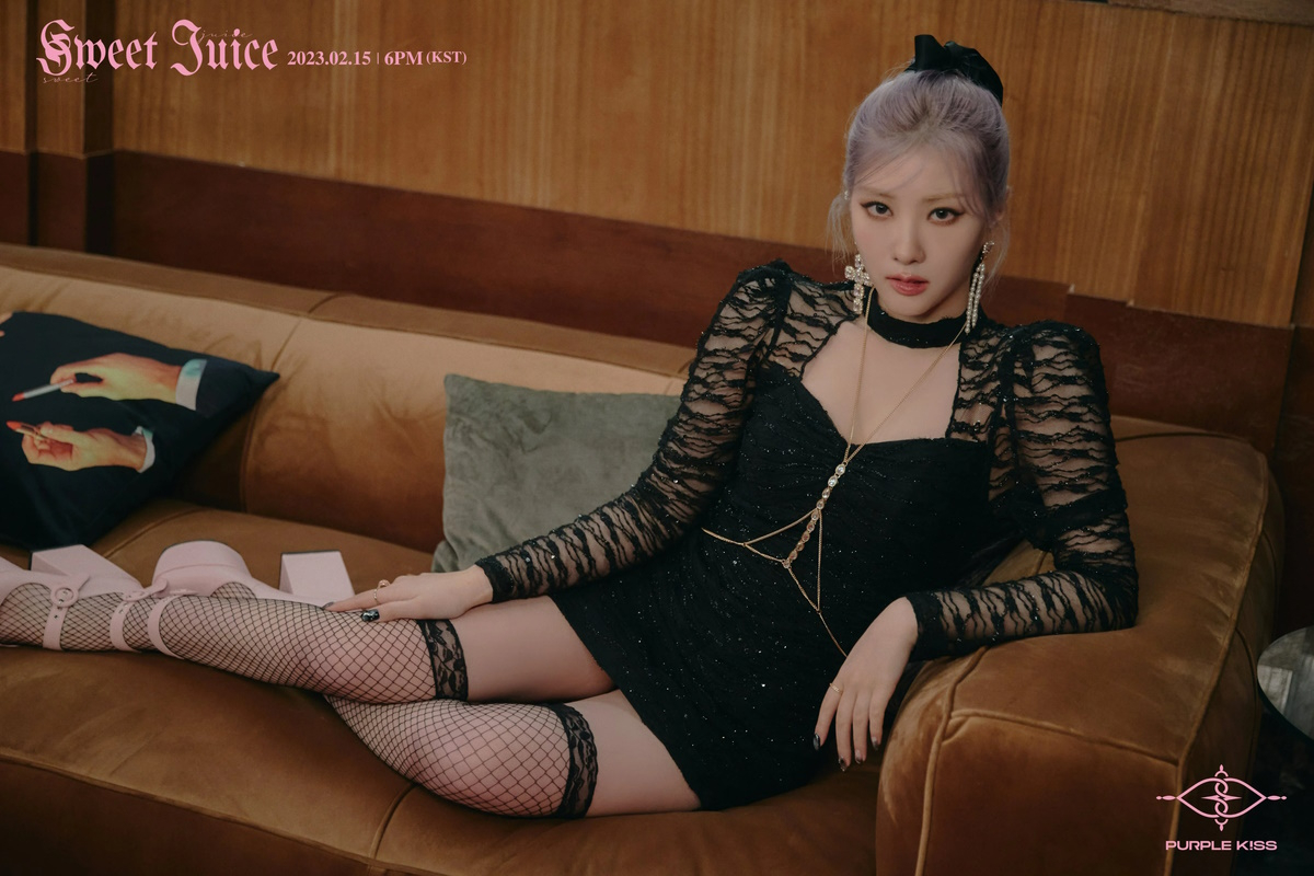 PURPLE K!SS reveal solo 'Sweet Juice' concept photos allkpop