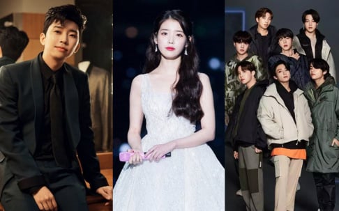 BTS, IU, Lim Young Woong