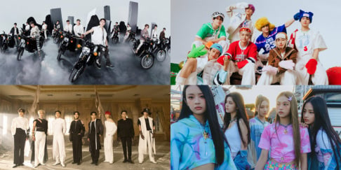 ATEEZ, Big Bang, BOL4 (Bolbbalgan4), NCT Dream, NewJeans, Seventeen