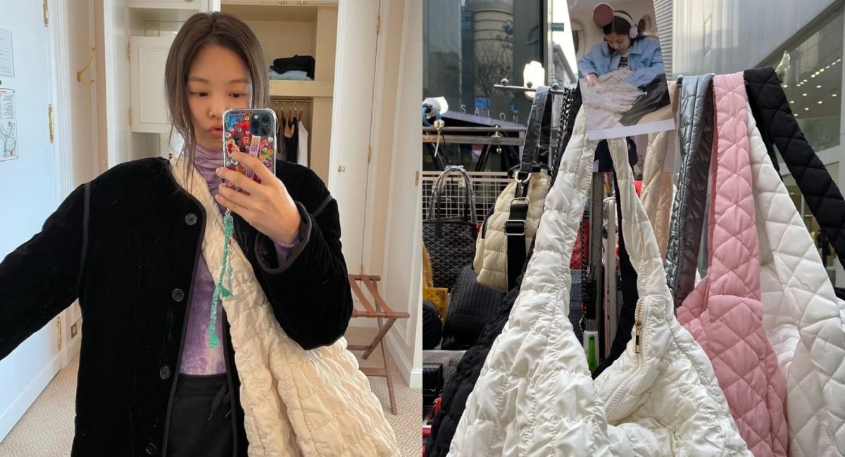 Netizens react to knock-offs of BLACKPINK Jennie's quilted bag becoming  popular item in Seoul shopping districts