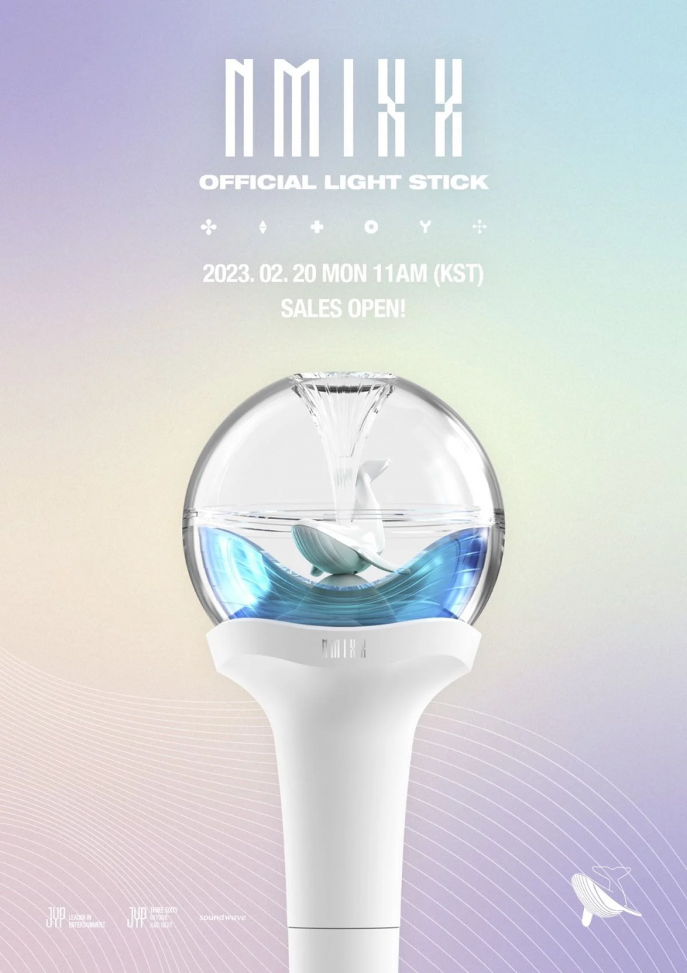 NMIXX finally fully lifts the veil on their official light stick!