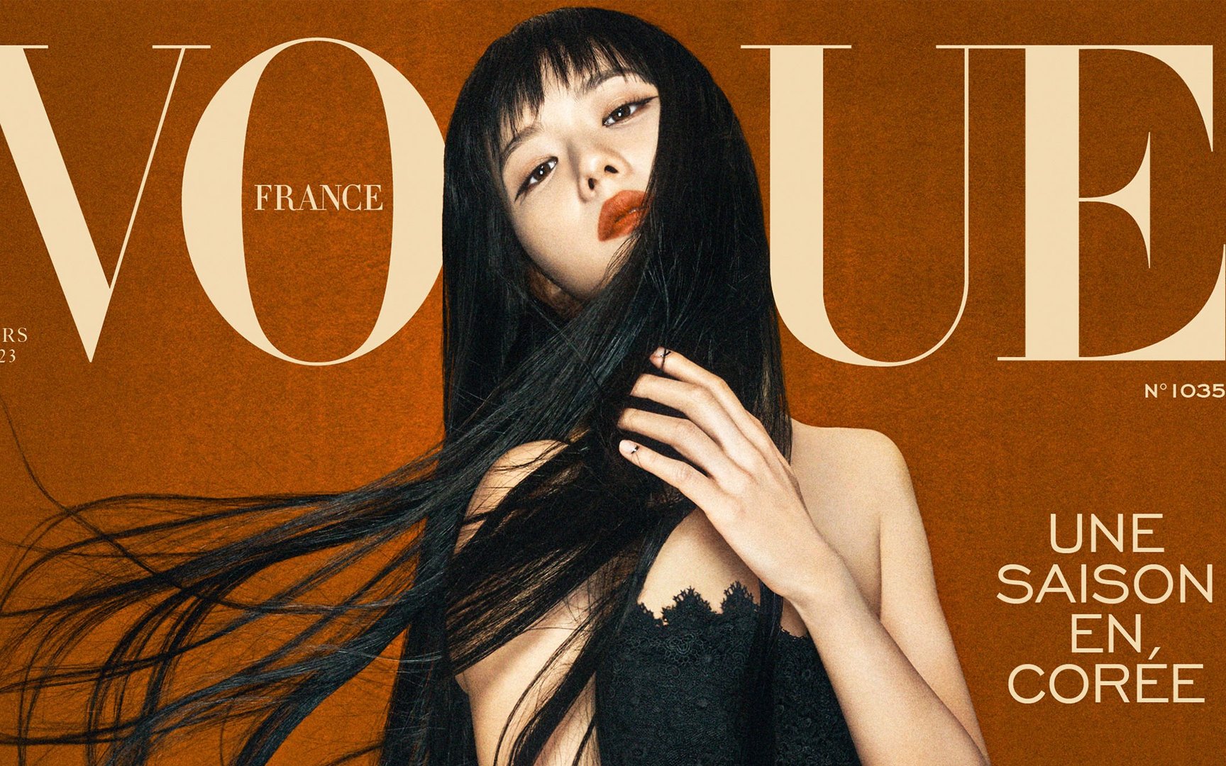 VOGUE MAGAZINE 2022 APRIL BLACKPINK JISOO COVER — OUR K-POP