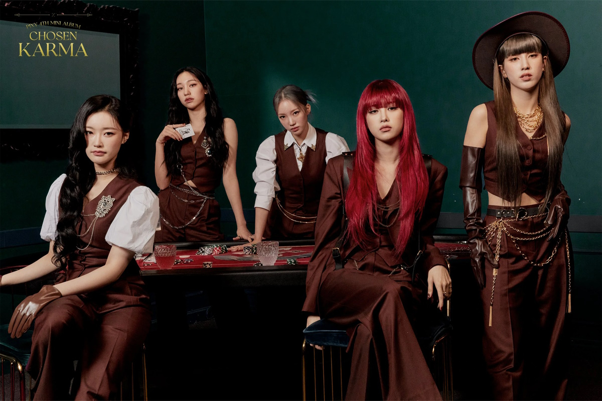 PIXY are ready to play cards in 'Chosen Karma' concept photos allkpop