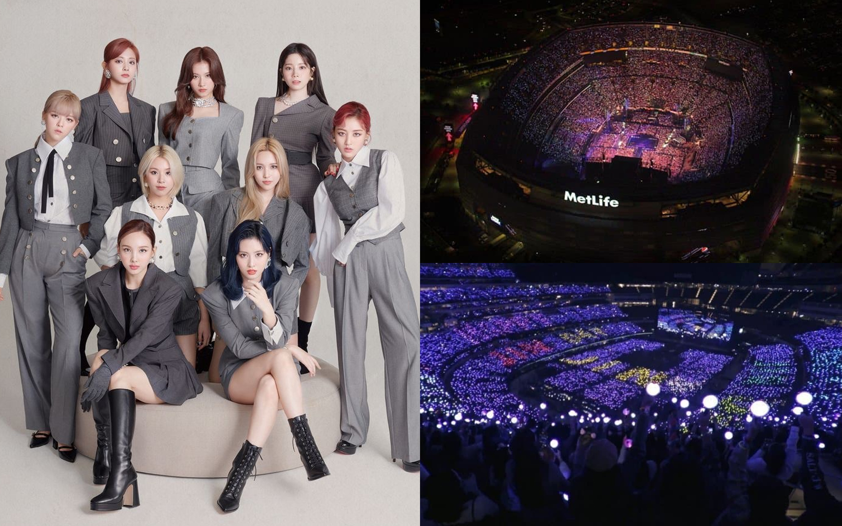 K-netizens impressed by TWICE's world tour venue sizes