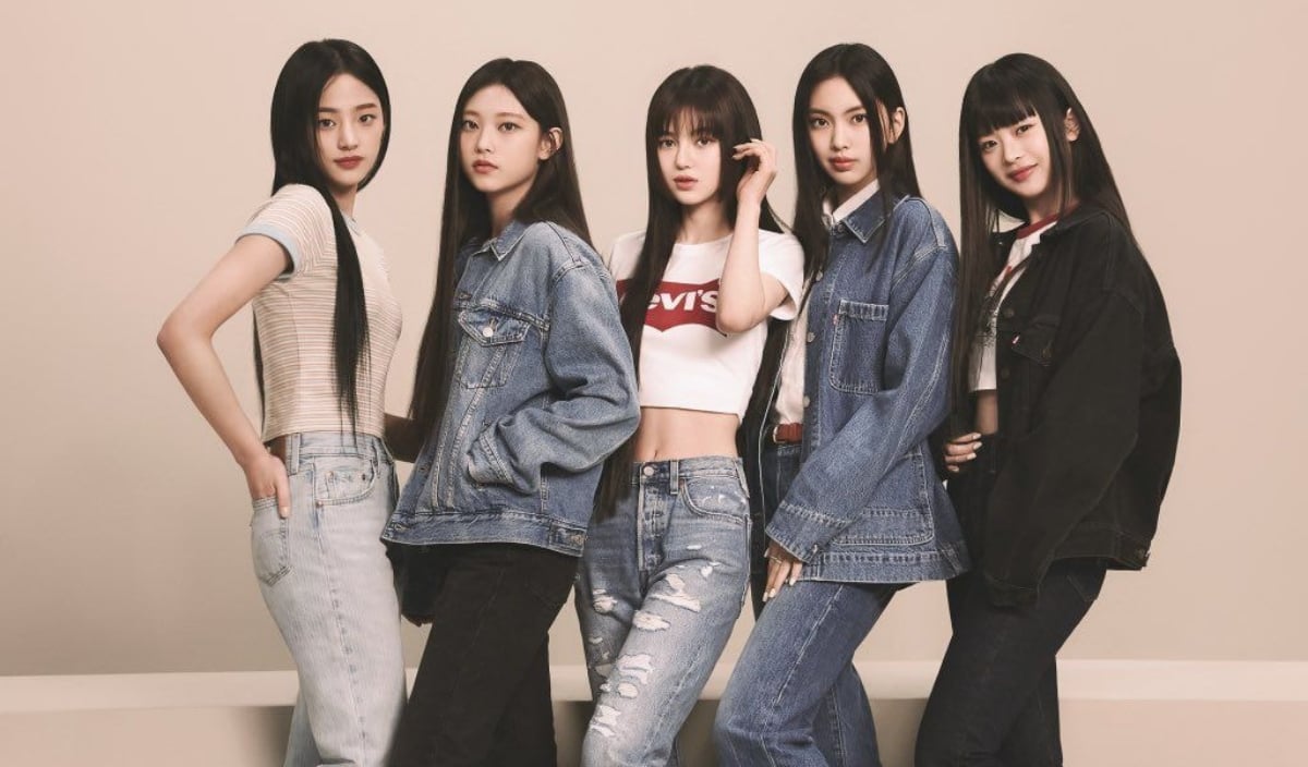 NewJeans are selected as the new global ambassadors for denim brand  'Levi's