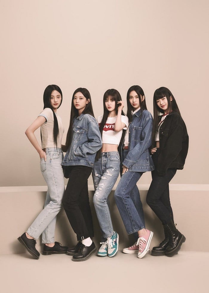 NewJeans are selected as the new global ambassadors for denim brand 'Levi's'  | allkpop