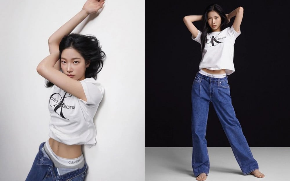 LE SSERAFIM's Kazuha exudes charisma in her Calvin Klein photoshoot