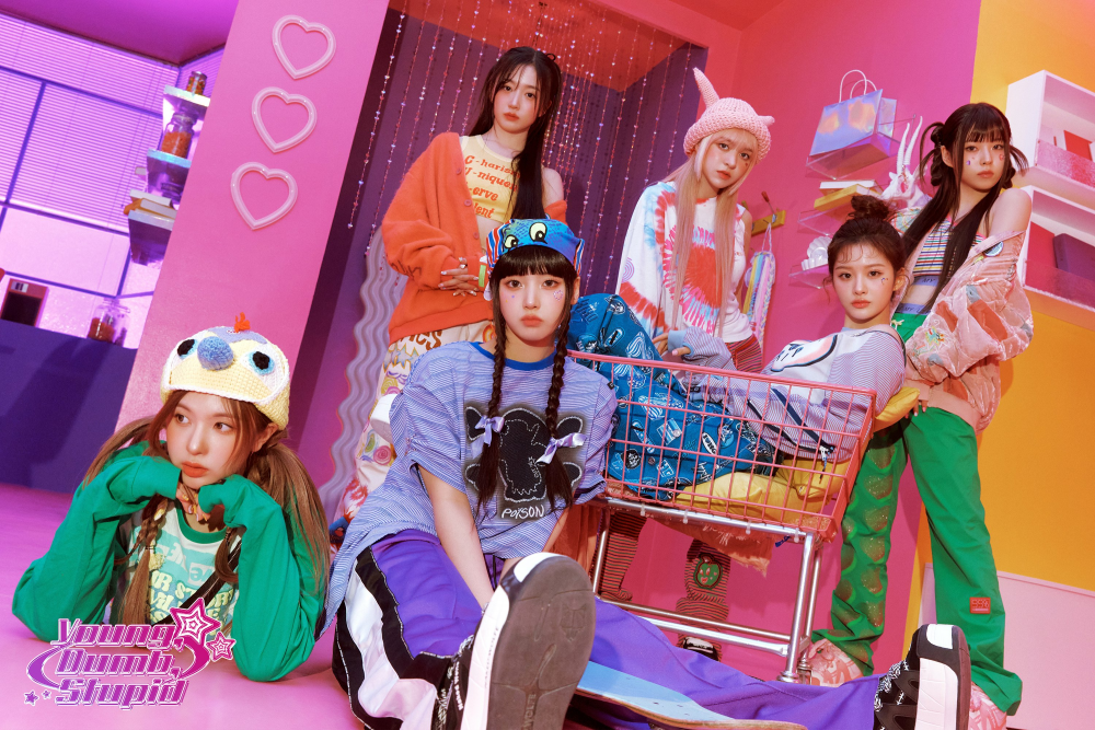 NMIXX unveils fun colorful teaser photos for b-side track "Young, Dumb