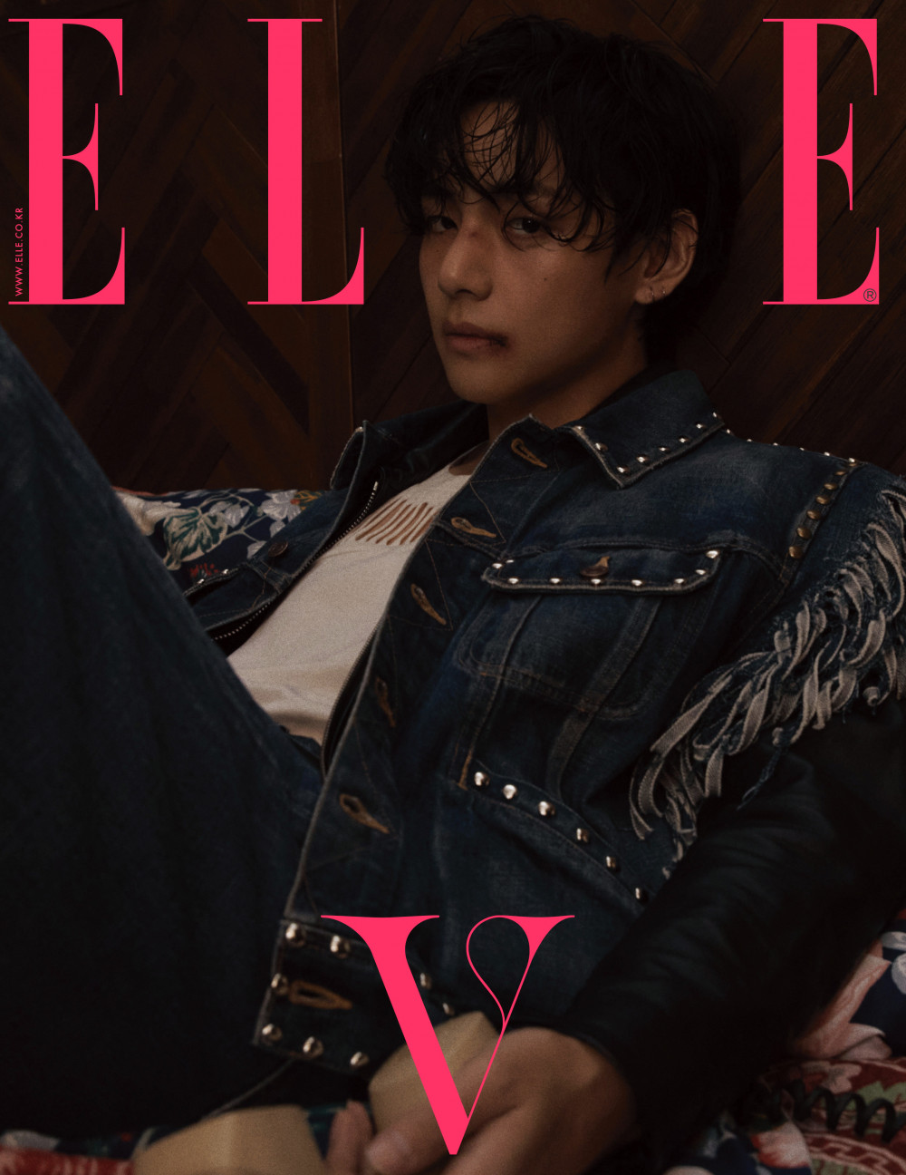 BTS' V is a global 'Celine Boy' on the cover of Elle Korea; creates a stir  on the internet - Entertainment