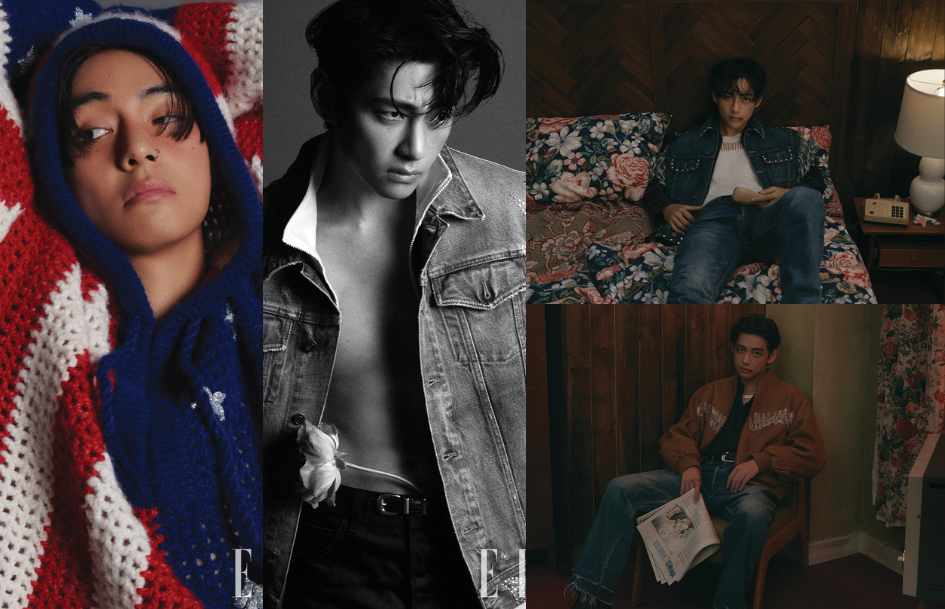 BTS's V (Kim Taehyung) channels an Old Hollywood Heartthrob in photoshoot  for CELINE