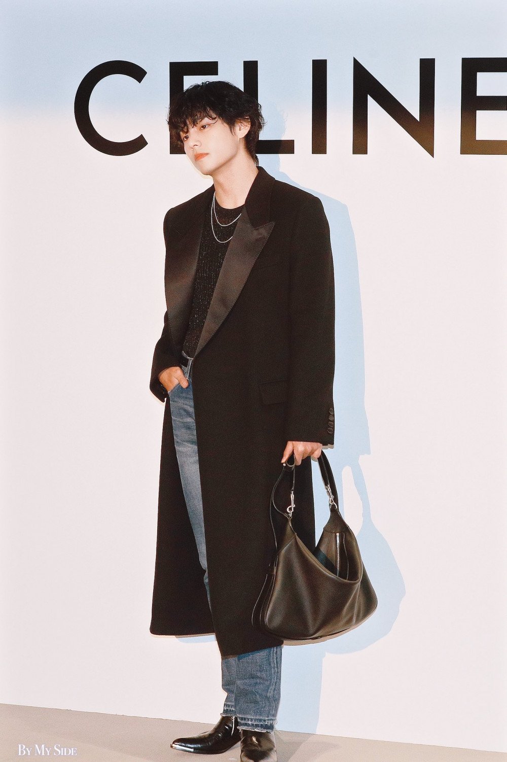 V X CELINE in 2023  Celine fashion show, Kim taehyung, Celine