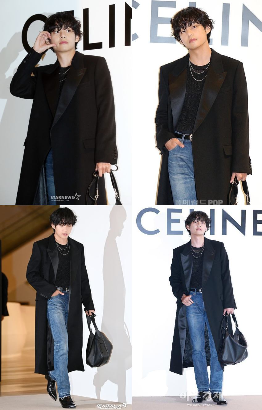 BTS Member V is CELINE's New Ambassador - Male Model Scene