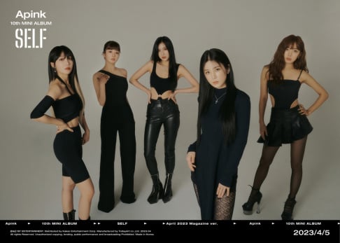 Apink, Chorong, Bomi, Eunji, Namjoo, Hayoung