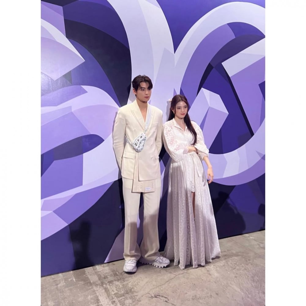 Cha Eun Woo and Han So Hee Turn Heads at Dior's Grey Zone Opening Party in  LA- MyMusicTaste