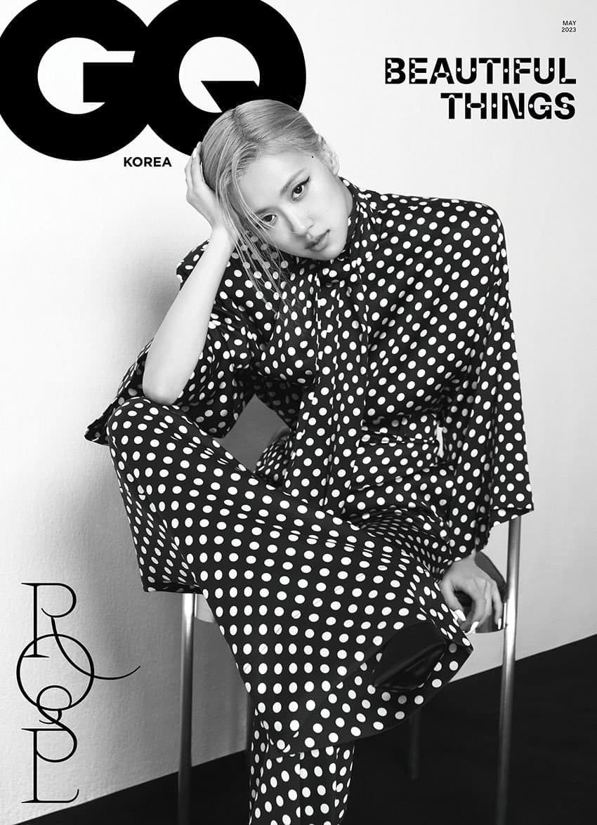 Розэ из BLACKPINK на обложке GQ Korea