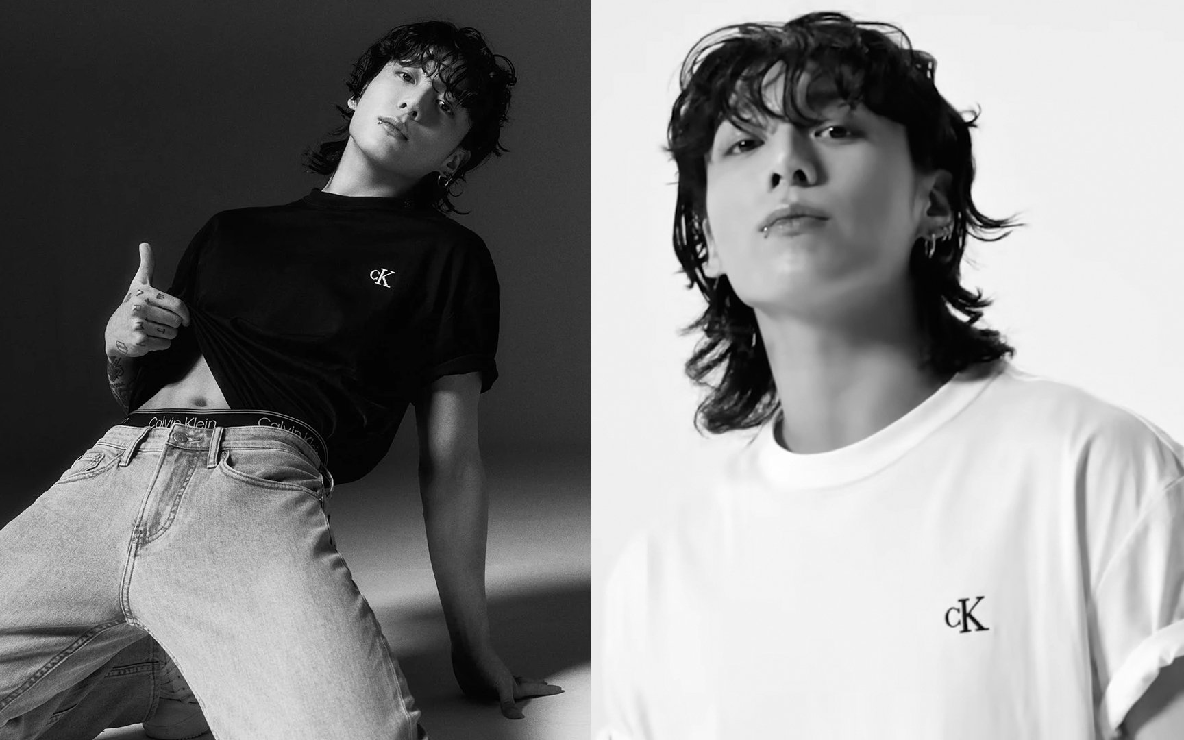 BTS' Jungkook captivates in Calvin Klein's iconic t-shirts