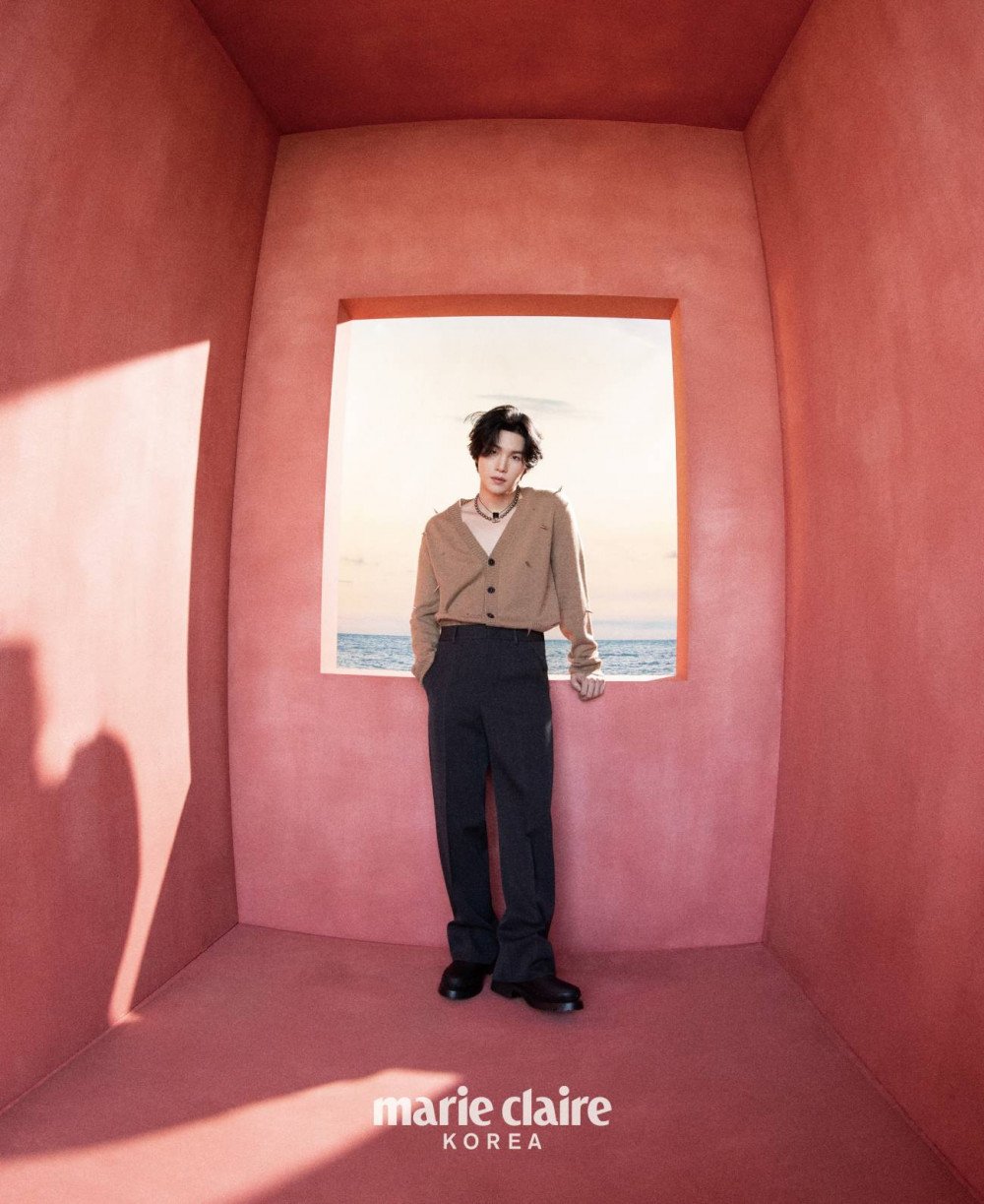 BTS's SUGA captivates in more cuts for 'Marie Claire' x 'Valentino ...