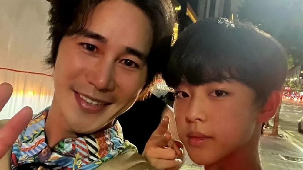 Word on the street is that actor Jung Tae Woo's son is a HYBE trainee ...