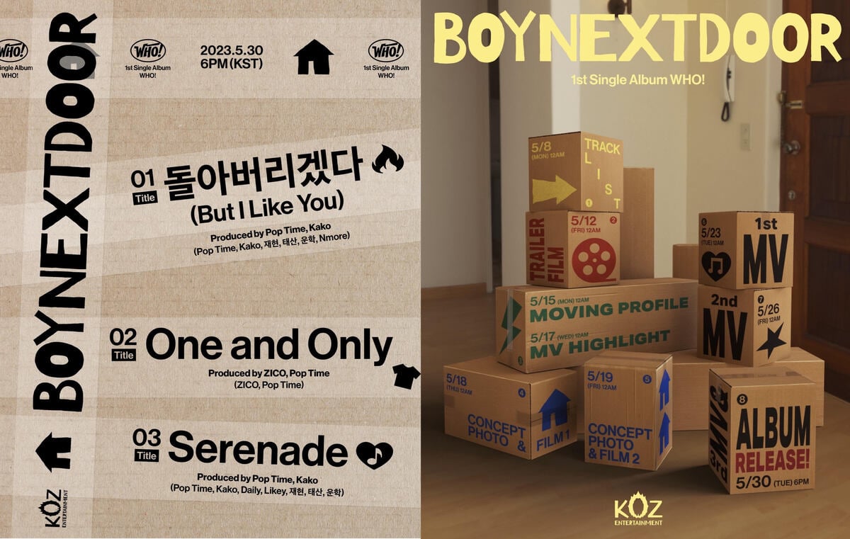 BOYNEXTDOOR releases tracklist for their debut single allkpop