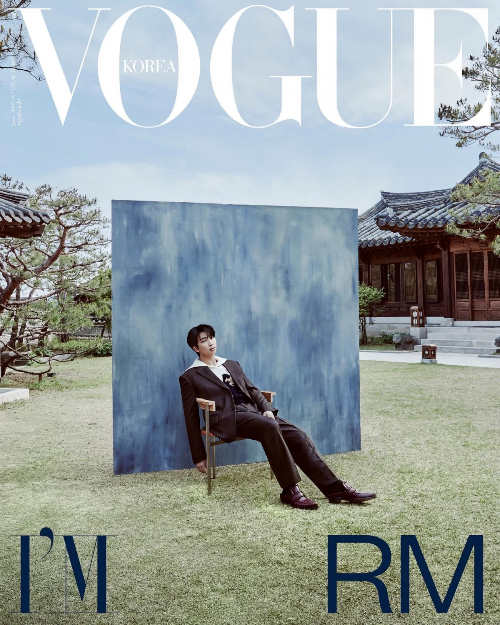BTS's RM reveals his handsome visuals as he graces the cover of 'Vogue ...
