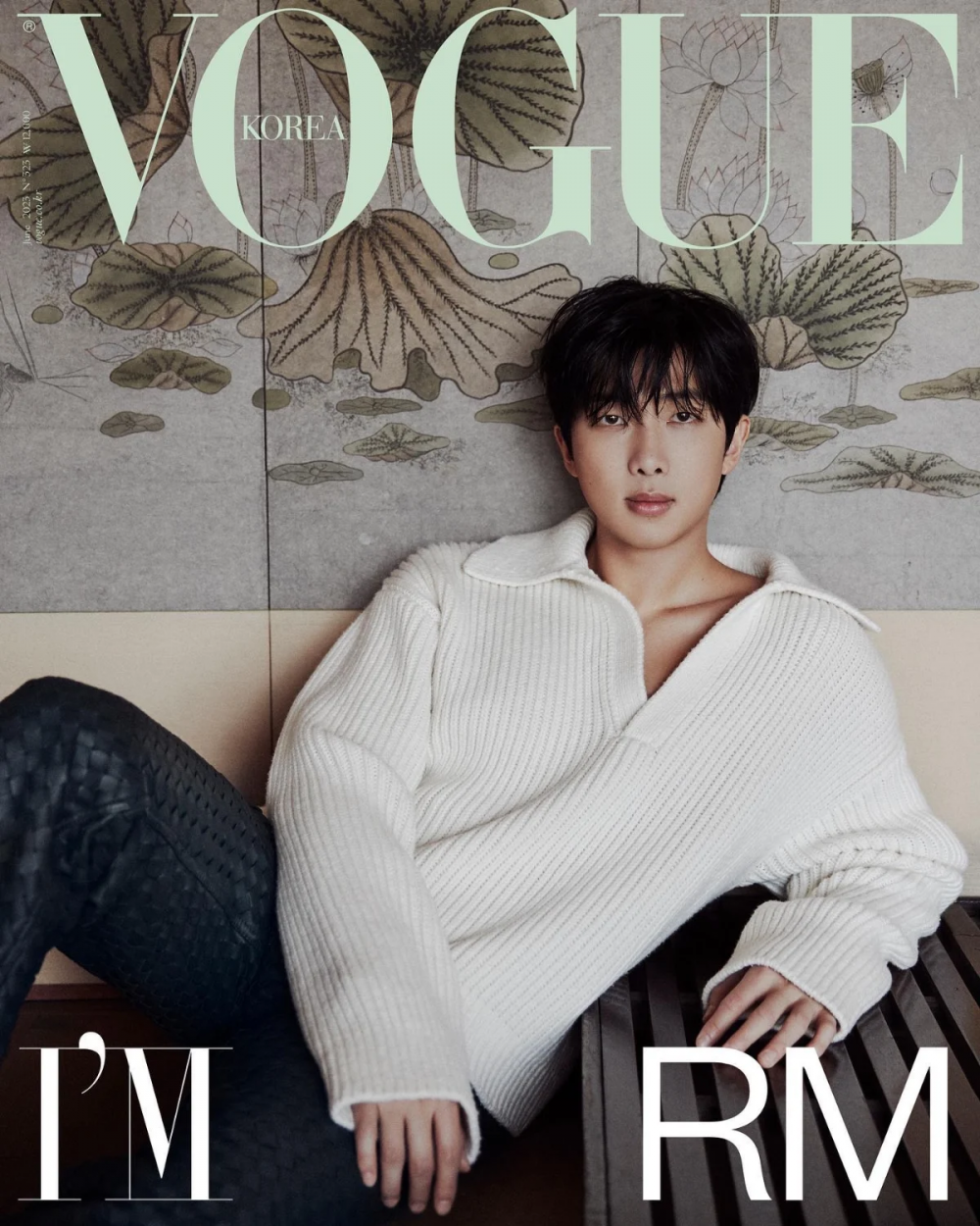 RM's handsome visuals take center stage on Vogue Korea cover