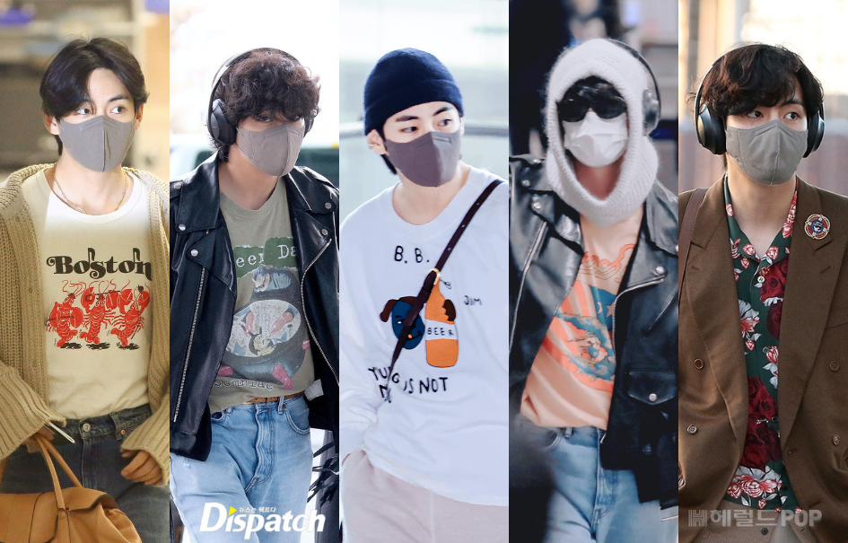 BTS's Airport Fashion Just Keeps Getting Better