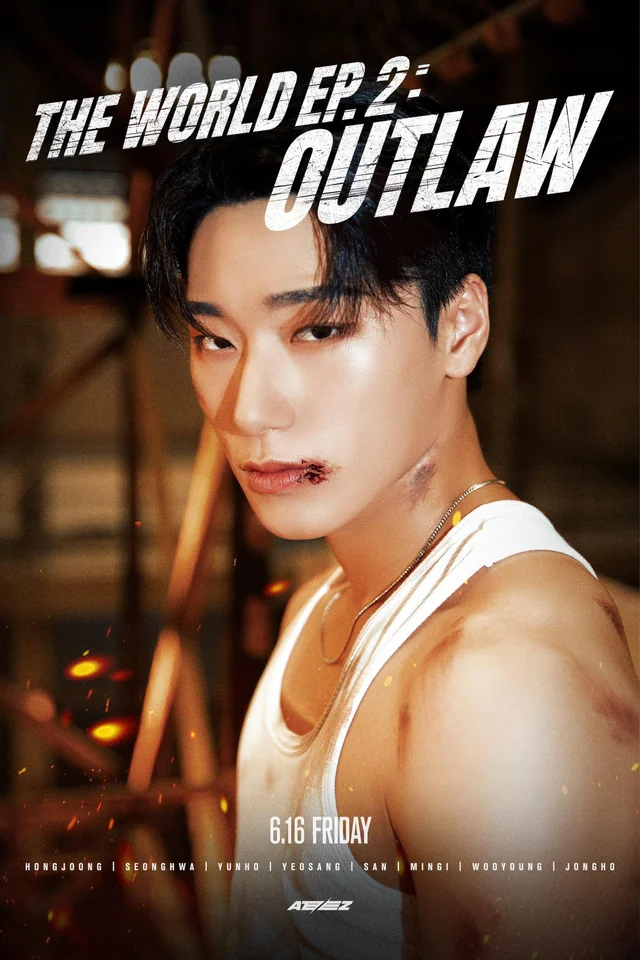 ATEEZ's San, Mingi, Wooyoung, and Jongho become outlaws in the new