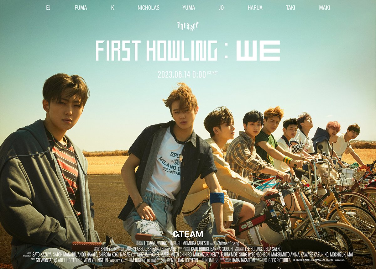 &TEAM Japan 1st EP [First Howling : ME] (CD+Photocrad) FUMA