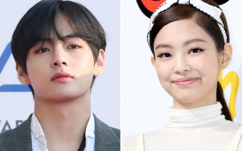 BLACKPINK, Jennie, BTS, V