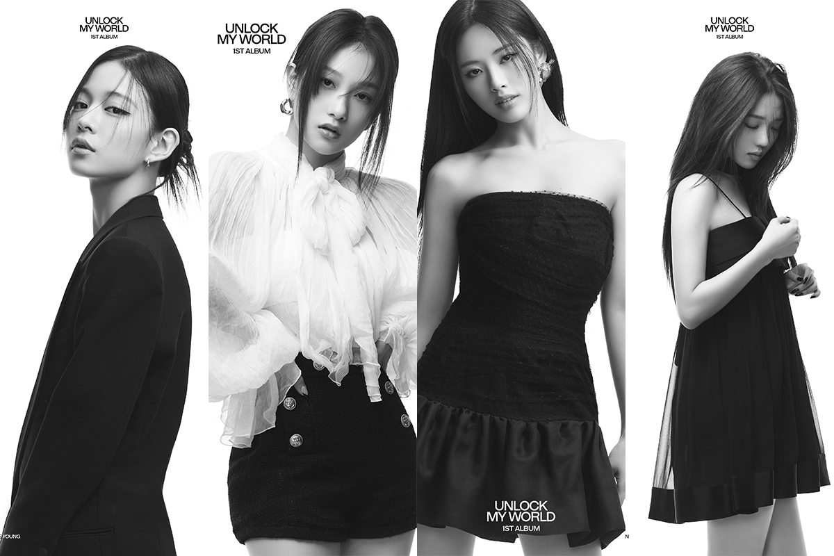 fromis_9 members are all chic in ‘Imagine’ version of ‘Unlock My World