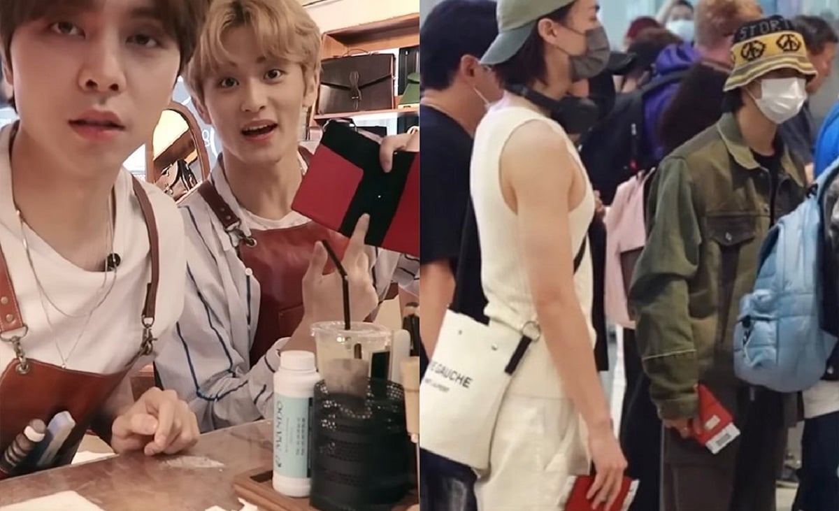 NCT's Johnny and Mark still seen using their passport wallets