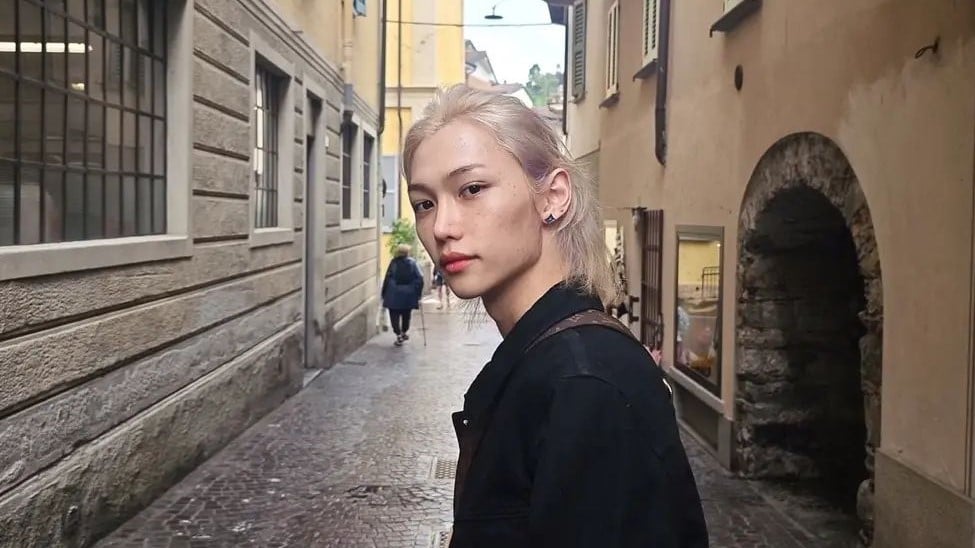 Stray Kids' Felix looked legendary at the Jamsugyo Bridge Louis Vuitton  show