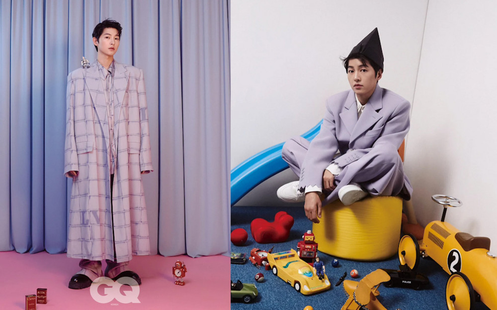 Song Joong Ki's Eccentric Louis Vuitton Pictorial for GQ Magazine Sparks  Mixed Opinions