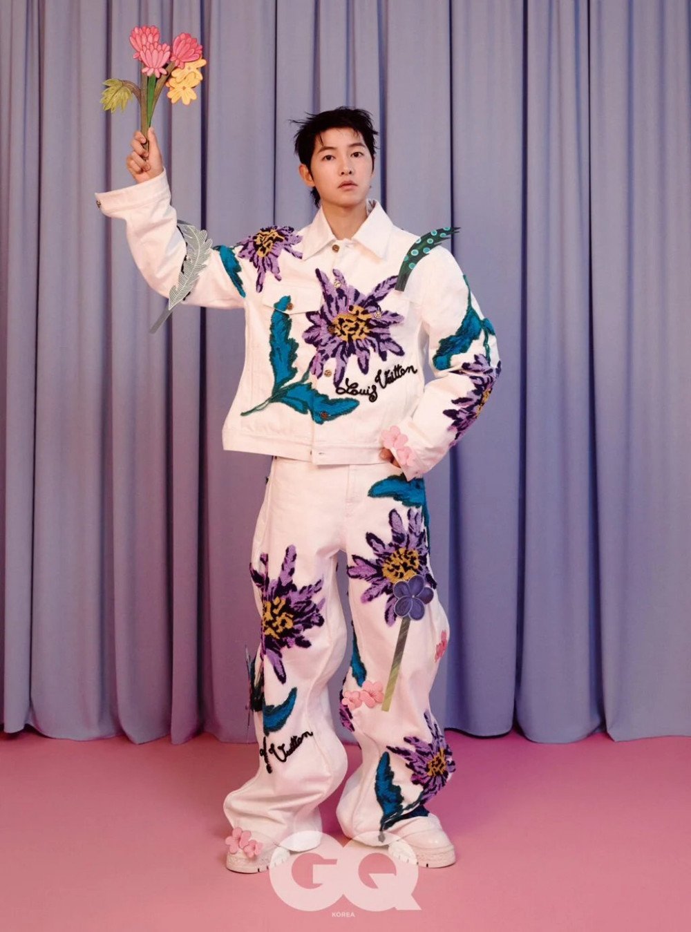 Song Joong Ki's Eccentric Louis Vuitton Pictorial for GQ Magazine Sparks  Mixed Opinions