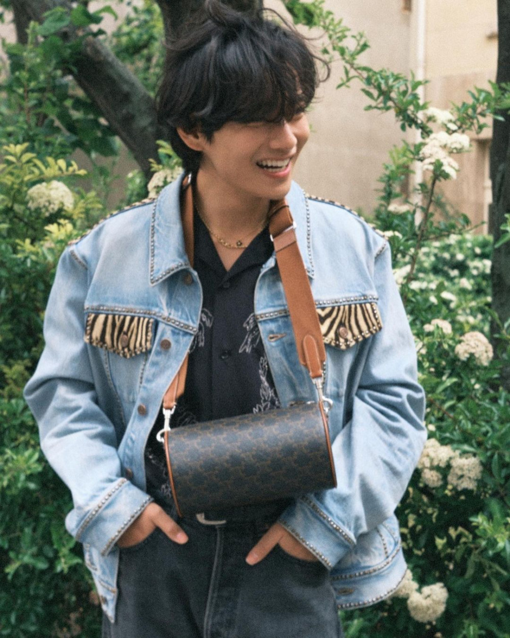 BTS's V (Kim Taehyung) is Effortlessly Cool and Stylish in Denim for CELINE