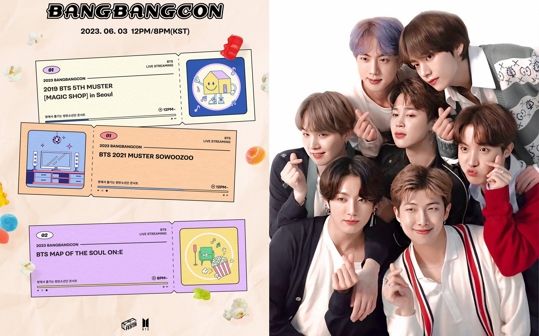 BTS rolls out Bangbangcon concert streaming event for their 10th