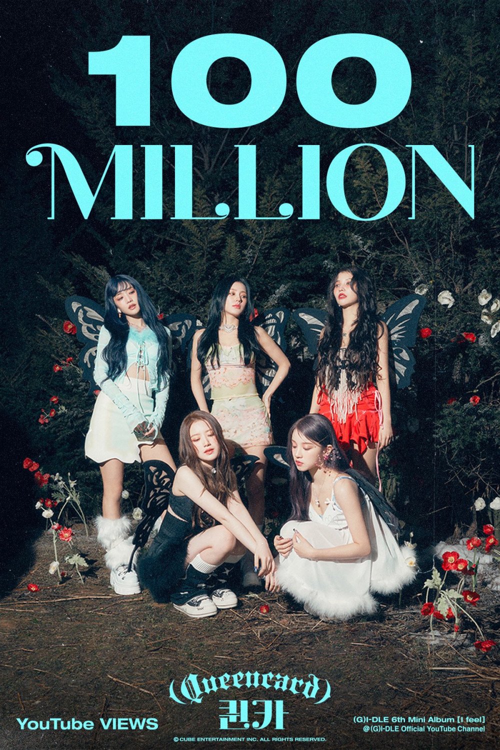G I DLE s Queencard MV rapidly exceeds 100 million views on