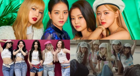 BLACKPINK, (G)I-DLE, NewJeans