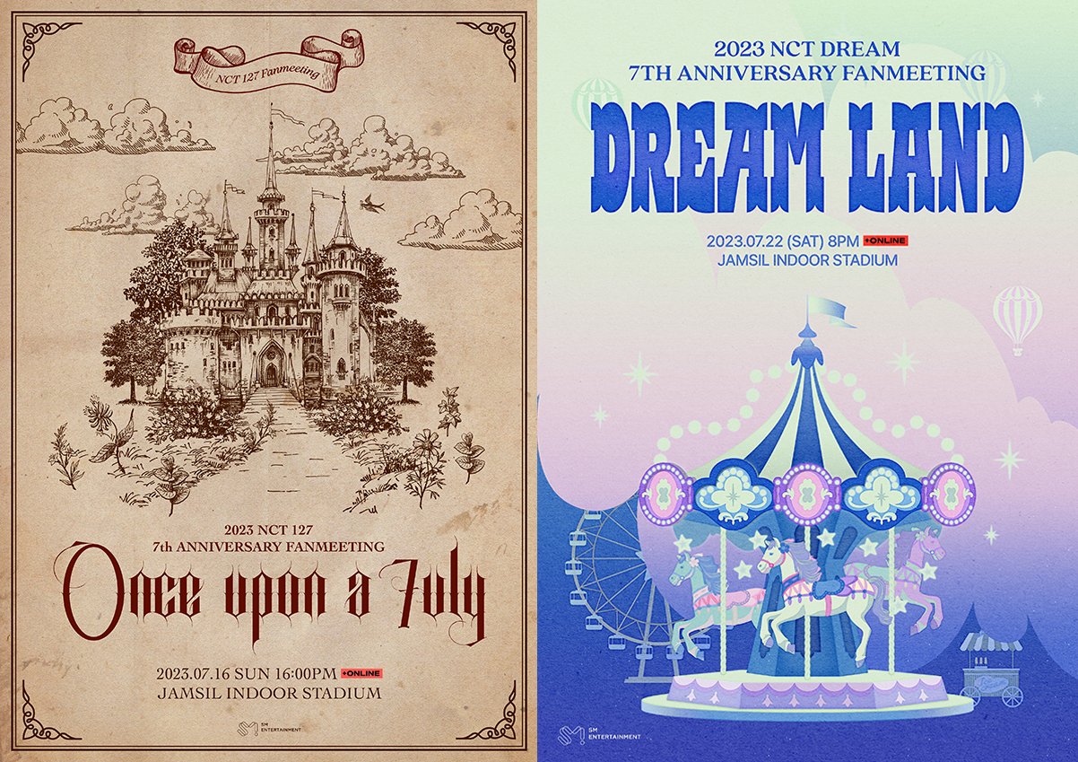 NCT 127 & NCT Dream announce their 7th anniversary fan meetings, 'Once