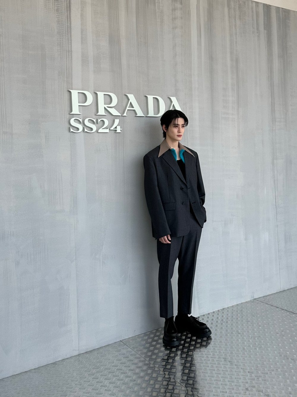 NCT's Jaehyun looks stunning at Prada S/S24 collection event in Milan ...