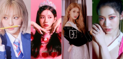 Moon Sua, fromis_9, Miyeon, H1-KEY, PURPLE K!SS, SECRET NUMBER