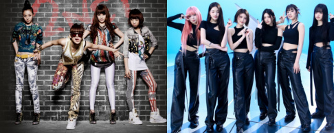 Big Bang, IU, IVE, T-ara, 2NE1