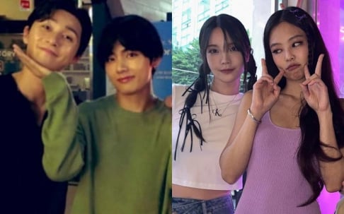 BLACKPINK, Jennie, BTS, V, Park Seo Joon